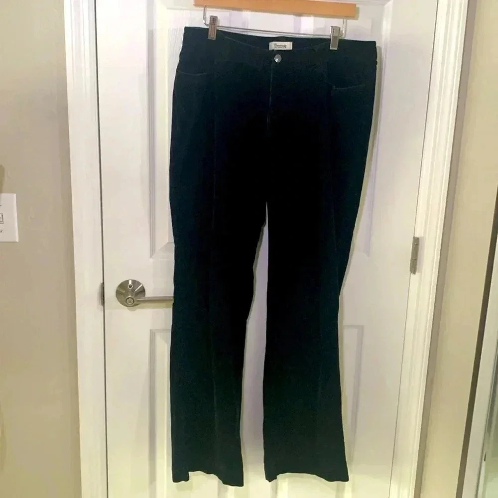 Cambridge Dry Goods black corduroy pants size 14